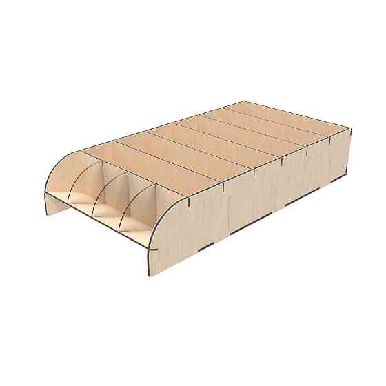 Ящик для денег EKOSTAR 420х220х80 6 ячеек Киев