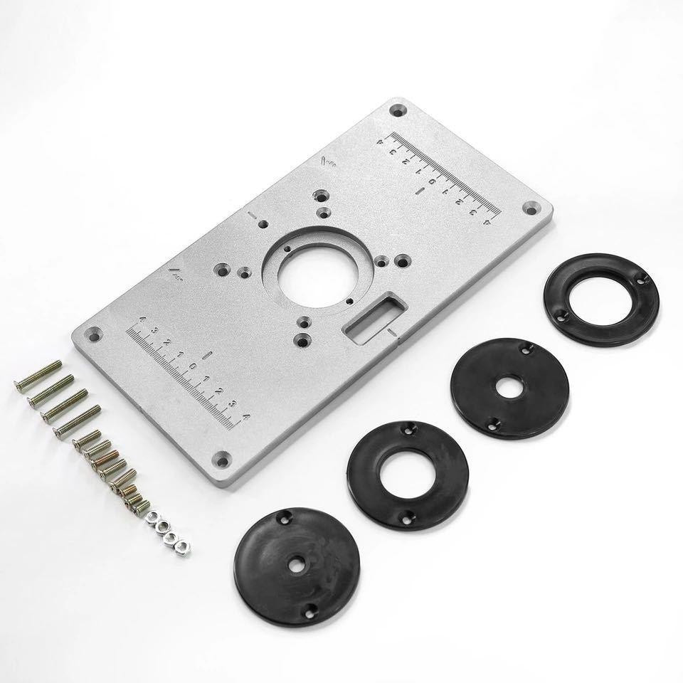 Универсальная алюминиевая пластина для фрезера 235x120мм Киев - изображение 1