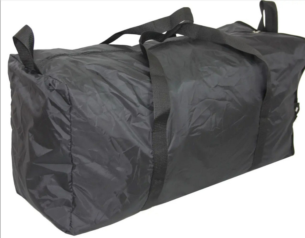 Сумка дорожная Wallaby складывающаяся черная Киев - изображение 4