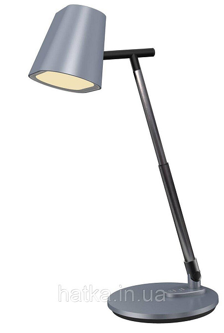 Лампа настольная светодиодная Sirius BL-1527 металлический серый Киев - изображение 1