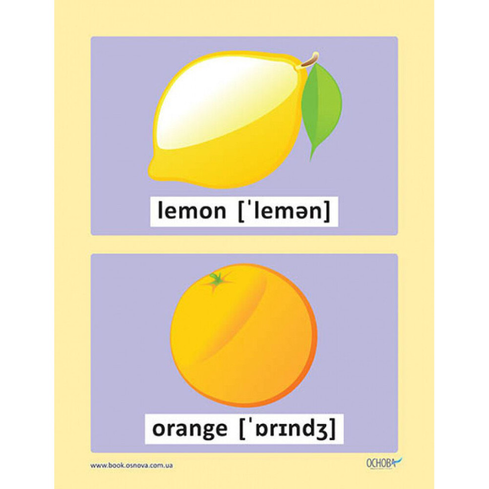 Демонстраційні флеш-картки Англійська мова ЗПП 051 двосторонні Вінниця - фото 3