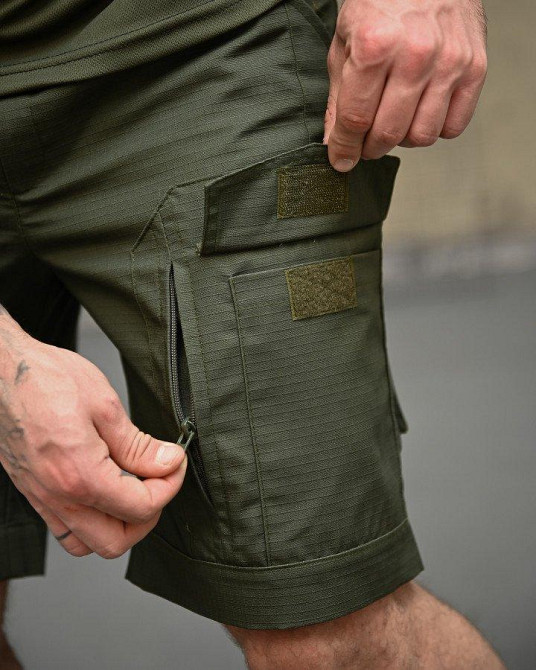 Городские тактические шорты GEN 3 олива ПП7724 Одесса - изображение 4