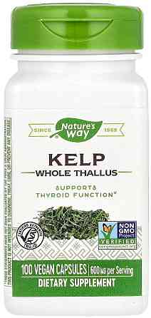 Ламинария Nature's Way Kelp 100 vcaps Киев
