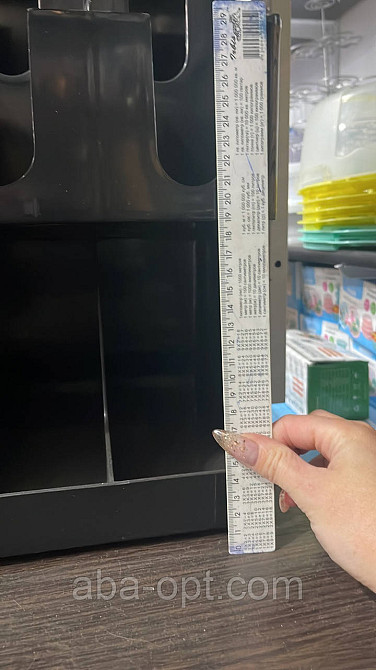 Диспенсер двухъярусный для бумажных стаканов Блэк (шт).Aba-Opt Одесса - изображение 2