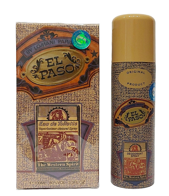 Набор для мужчин El Paso Parour (Туалетная вода 100 мл Дезодорант 250 мл) Запорожье - изображение 1