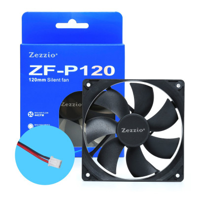 Кулер для корпуса Zezzio ZF-P120 2pin Винница - изображение 5