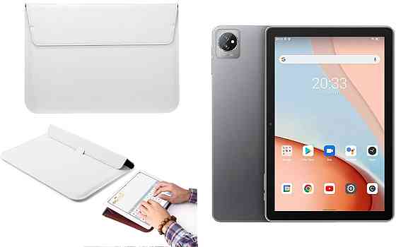Чохол-конверт VitoCase для Blackview Tab 70, з функцією підставки для планшета Білий Київ