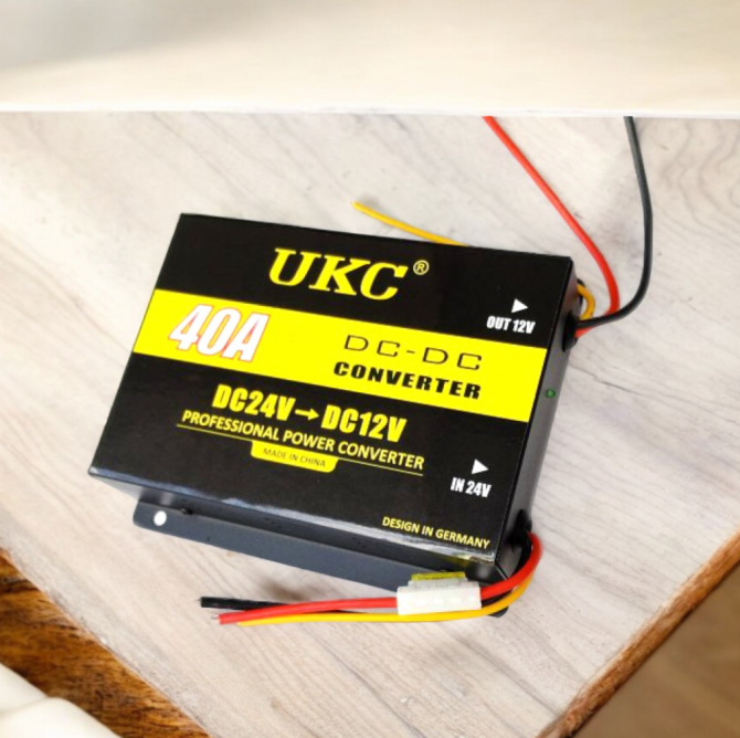 Конвертер- Перетворювач напруги DC/DC 24v-12v 40A Київ - фото 1