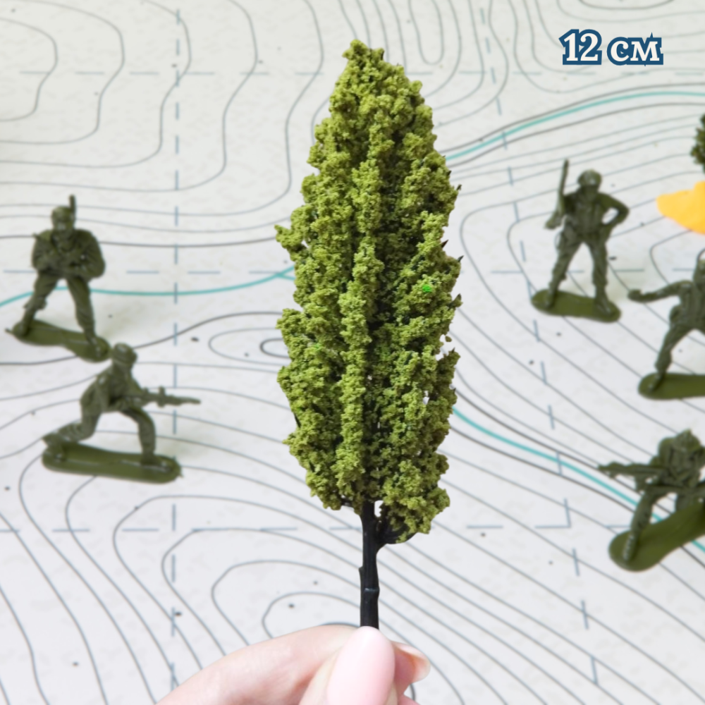 Дерево Граб 12 см для макета, диорами, микроландшафта Одесса - изображение 1