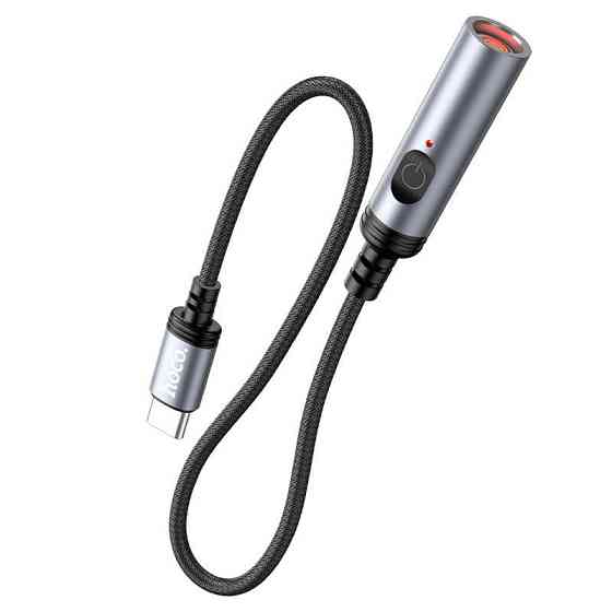 Запальничка портативна Hoco UA30 Type-C, сіра Винница