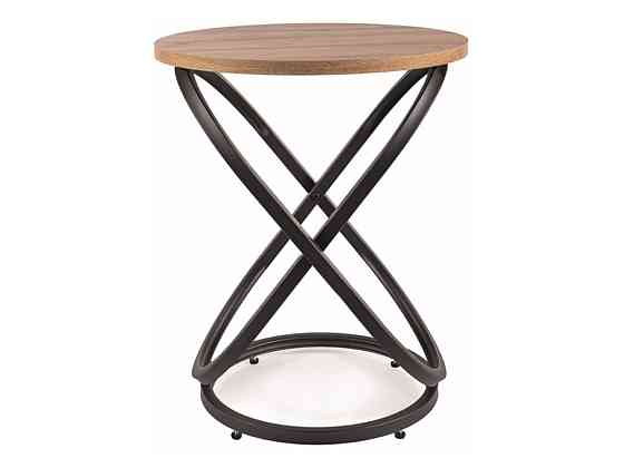 Журнальний столик EOS E дуб артизан/чорний д.45 Київ