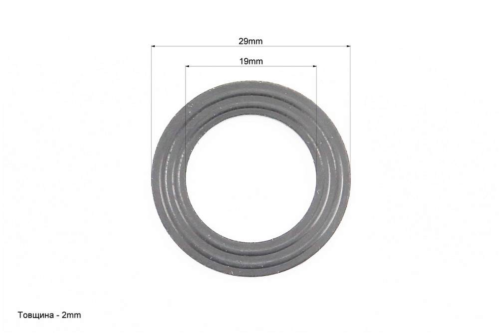 Прокладка пробки масляного бака 3800/4500/5200/5800 (гума) Київ - фото 2