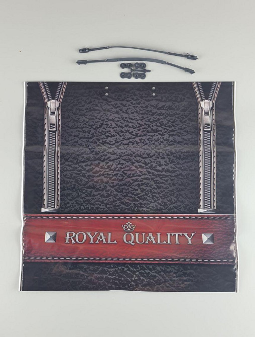 Полиэтиленовый пакет (40х40) с пластиковой ручкой 