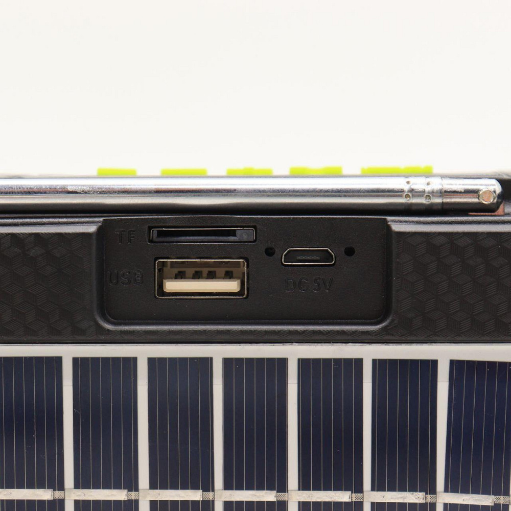 Bluetooth колонка CL-823,с солнечной панелью и фонариком SBR Киев - изображение 5