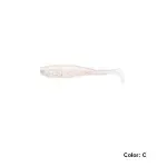 Їстівні віброхвости Amlucas Easy Shiner 7.5 см 2 г, 10 шт, силіконові приманки для риболовлі Київ - фото 8
