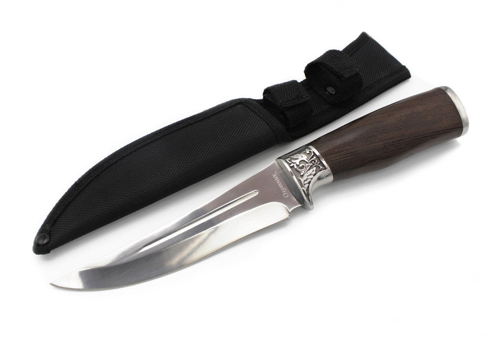 Ніж мисливський "Мисливець" A849 / 27,5 см / 13 см Дніпро - фото 3