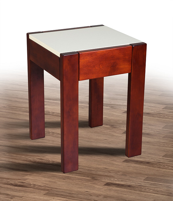 Табурет Слайдер, горіх/крем Киев - изображение 1