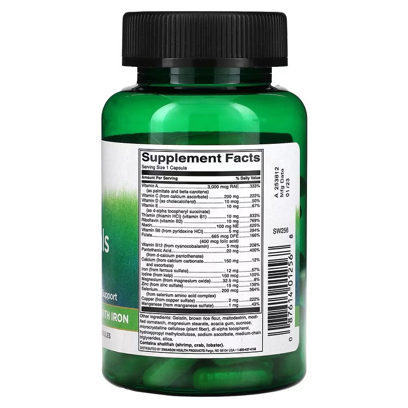 Daily Essentials Multi 100 Capsules Луцьк - фото 2