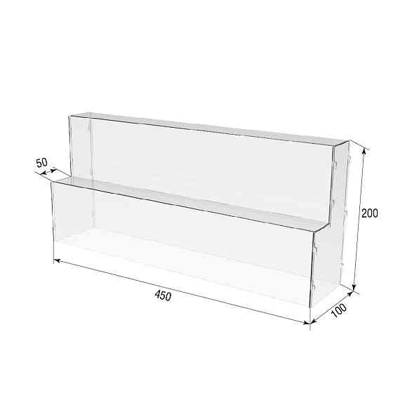 Товарна горка EKOSTAR на 2 сходи 450x100x200 Київ