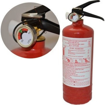 Вогнегасник Рубеж порошковий 1 кг (04-001-1) Вінниця - фото 2