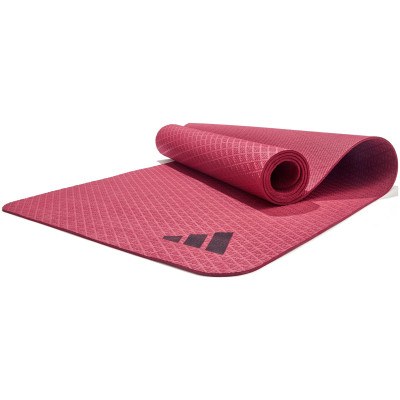 Килимок для йоги Adidas Yoga Mat ADYG-10001CB Уні 176 х 61 х 0,4 см бордовий (885652026604) Вінниця - фото 1