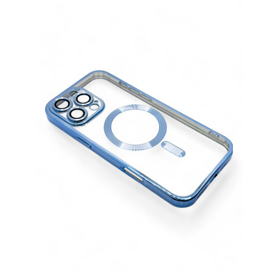Чохол до мобільного телефона BeCover TPU Chrome Case (MagSafe) для Apple iPhone 16 Pro Sierra Blue (712082) Вінниця - фото 4