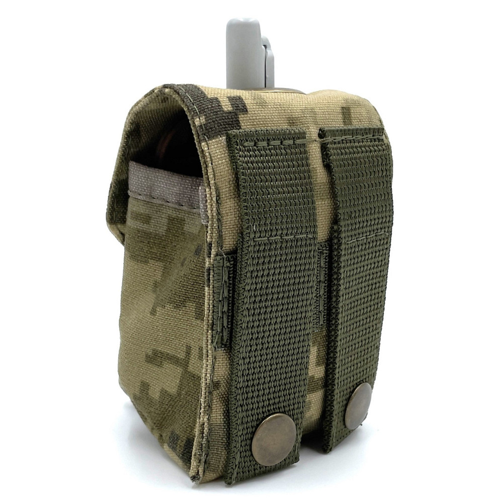 Підсумок під гранату Ф1, РГД, П67 IRR Cordura 500 D Піксель MM-14 (olive) Molle Запоріжжя - фото 3