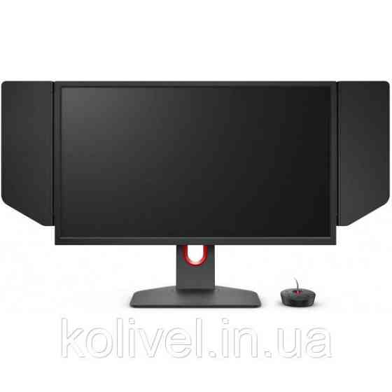 TFT 24.5" BenQ ZOWIE XL2546K, 240Гц, HDMI 2.0 x3, DP 1.2, DyAc™, Pivot, темно-сірий (9H.LJNLB.QBE ) Київ