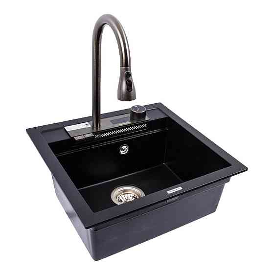 VALESO Гранітна мийка VALESO 5149 VIVA (чорна) Киев