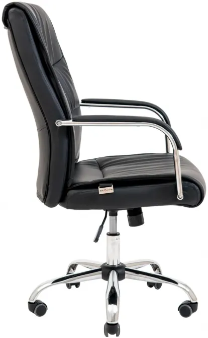 Офісне Крісло Керівника Richman Toronto Хром М1 Tilt Чорний Київ - фото 3