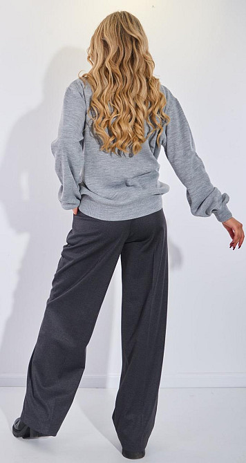 Джемпер свободный с высоким горлом (48-52) Киев - изображение 7