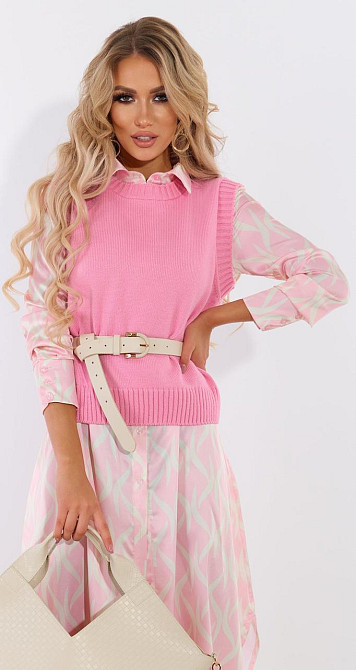 Вязаная жилетка (46-48) Киев - изображение 1