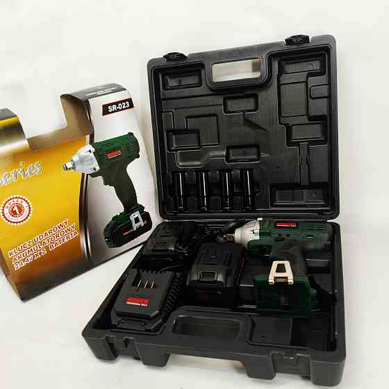 Гайковерт професійний акумуляторний 2400 об/хв Boxer SR-023 для автосервісу YB-75 Львів