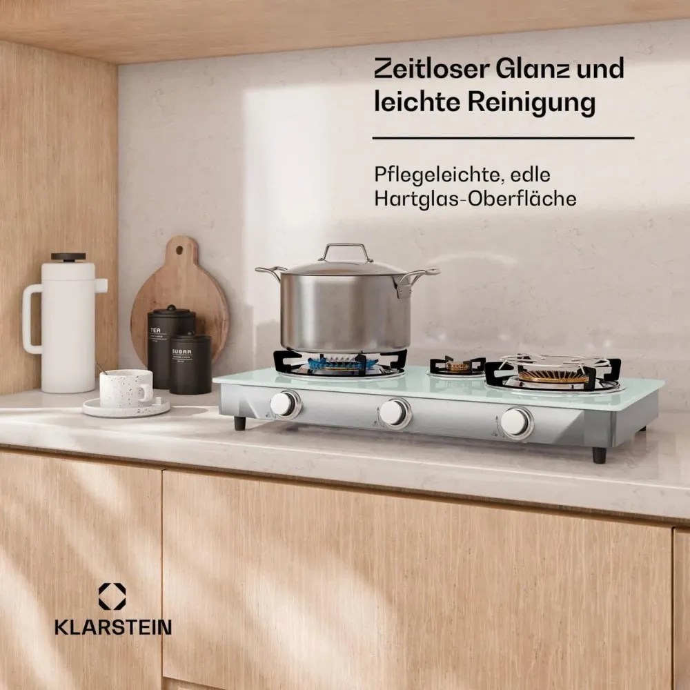 Газова плита Klarstein Barzona 3 з Німеччини Дніпро - фото 7