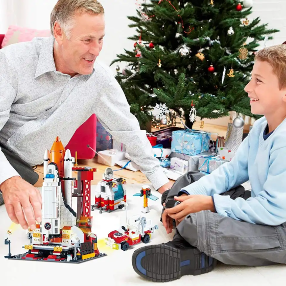 Конструктор LeanToys Космический корабль 1000 деталей, совместим с Lego Киев