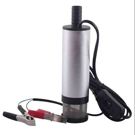 Насос для солярки 12v 12В 12v 12л/мин, Помпа перекачивания топлива, Электронасос для перекачки жидкости OW-79 Львов