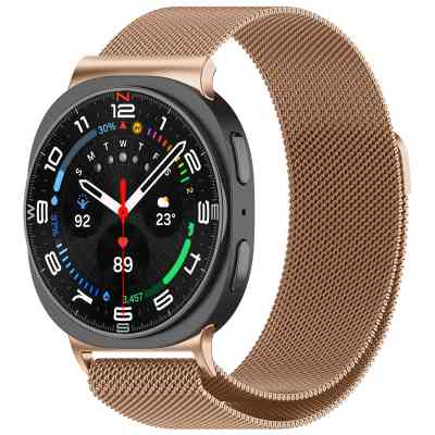 Ремінець до смарт-годинника Armorstandart Milanese Magnetic Samsung Watch 8 / 8 Classic (20x113 mm) Rose Gold (ARM87360) Вінниця