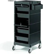 Sibel Pomocnik Fryzjerski Zamykany Na Kluczyk Discrete/Lock - Czarny (000737102) Київ