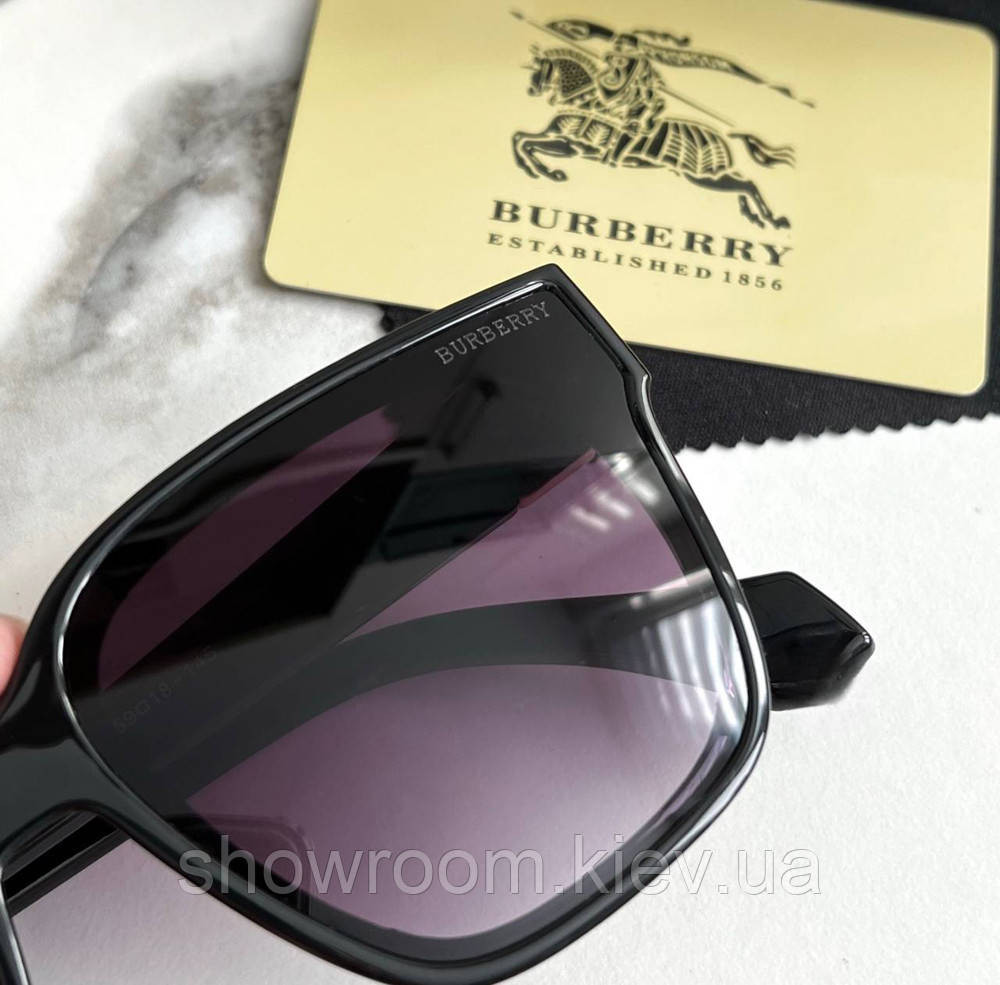 Жіночі брендові окуляри від сонця (4164) black Київ - фото 3