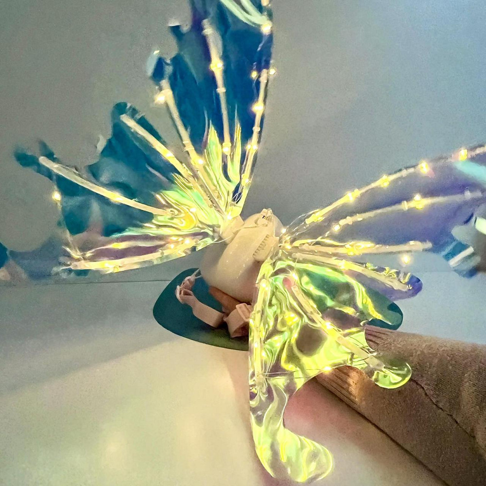 Крила феї для дівчаток музика підсвічування розібрані форми крил (R01) Чернігів - фото 7