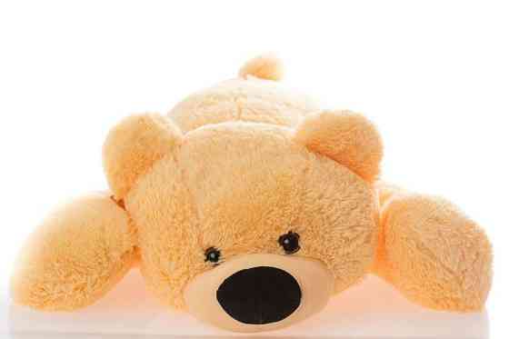 М'яка іграшка ведмідь Аліна Умка 100 см персиковий Київ