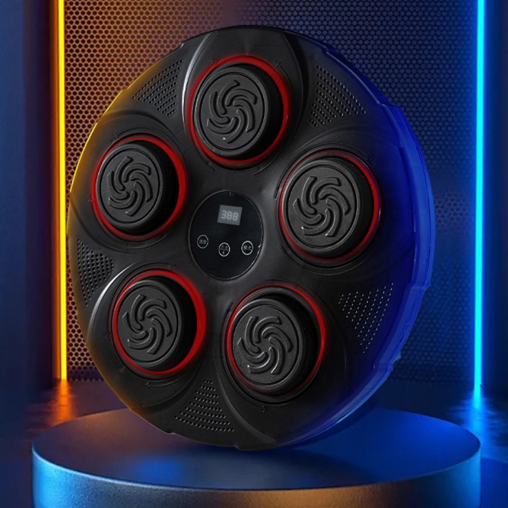 Музична боксерська мішень з рукавичками та USB / Музична груша для боксу / Тренажер для боксу з музикою Київ - фото 3