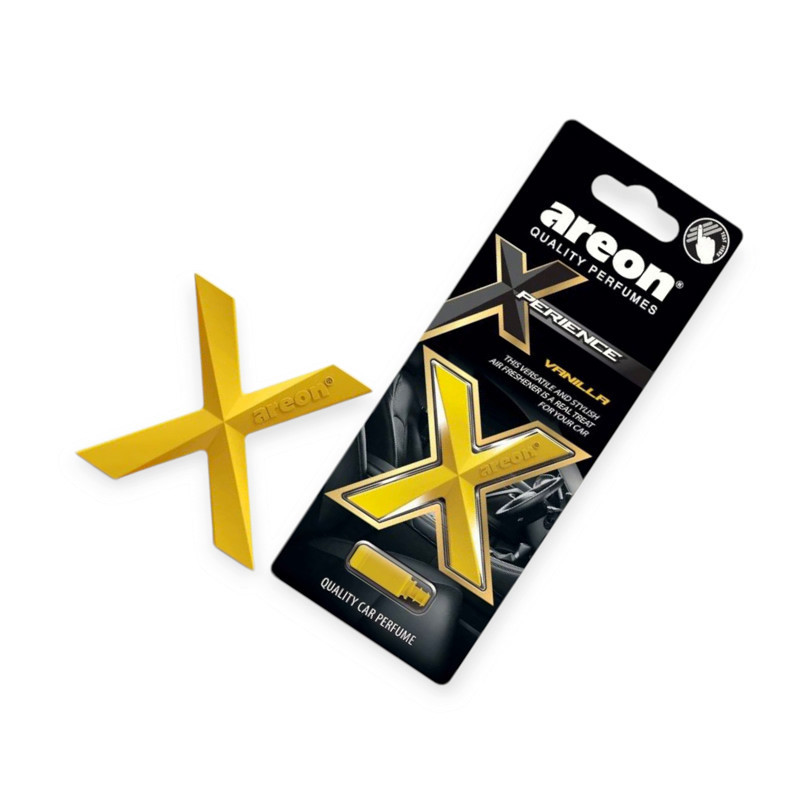 Ароматизатор на обдув буква x areon xperience 