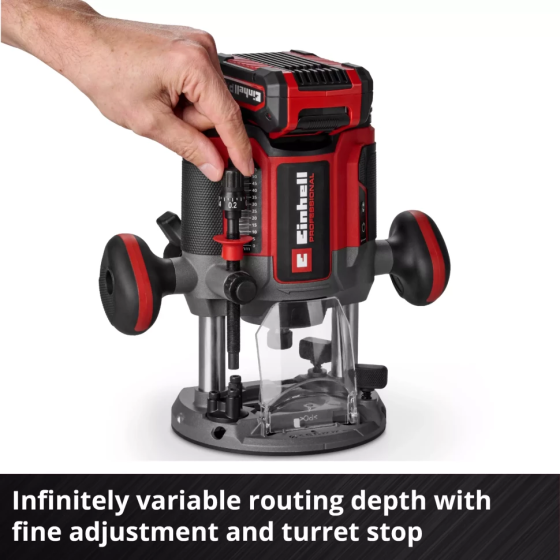 Акумуляторний фрезер безщітковий Einhell Professional TP-RO 18/55 Li BL-Solo (4350425) без акума і зп Київ