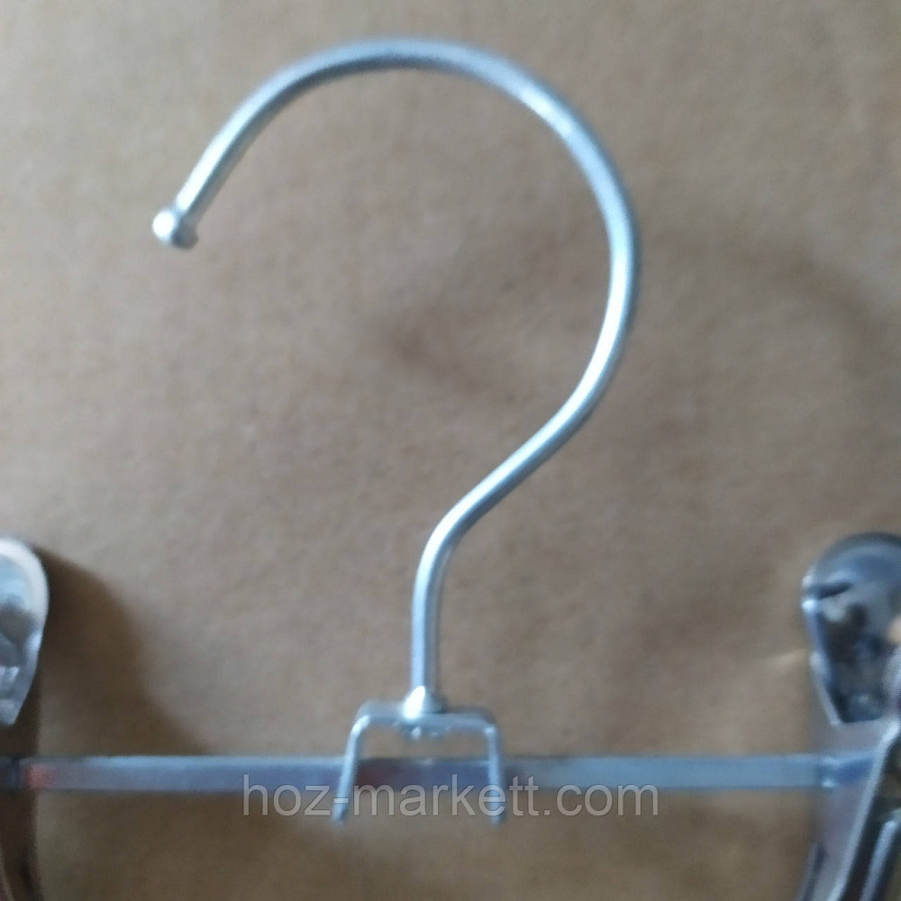 Плічка (тремпеля) прищіпка та гачок 12 см 10 шт в уп Харків - фото 2