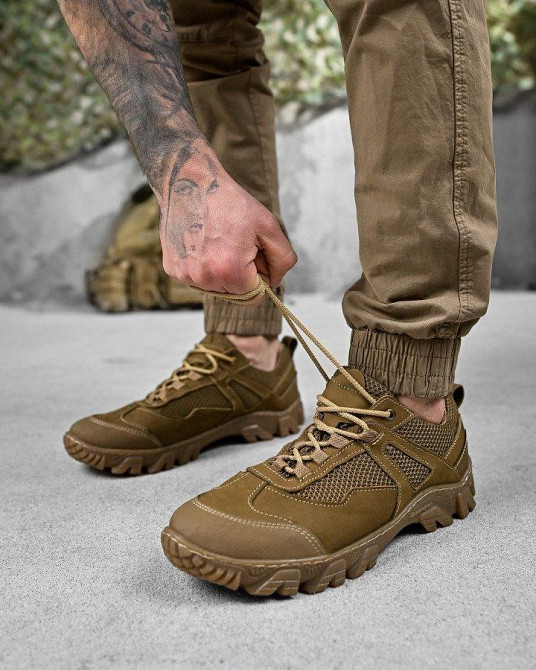 Тактические кроссовки OMEGA сетка койот ДЛ6571 Одесса - изображение 2