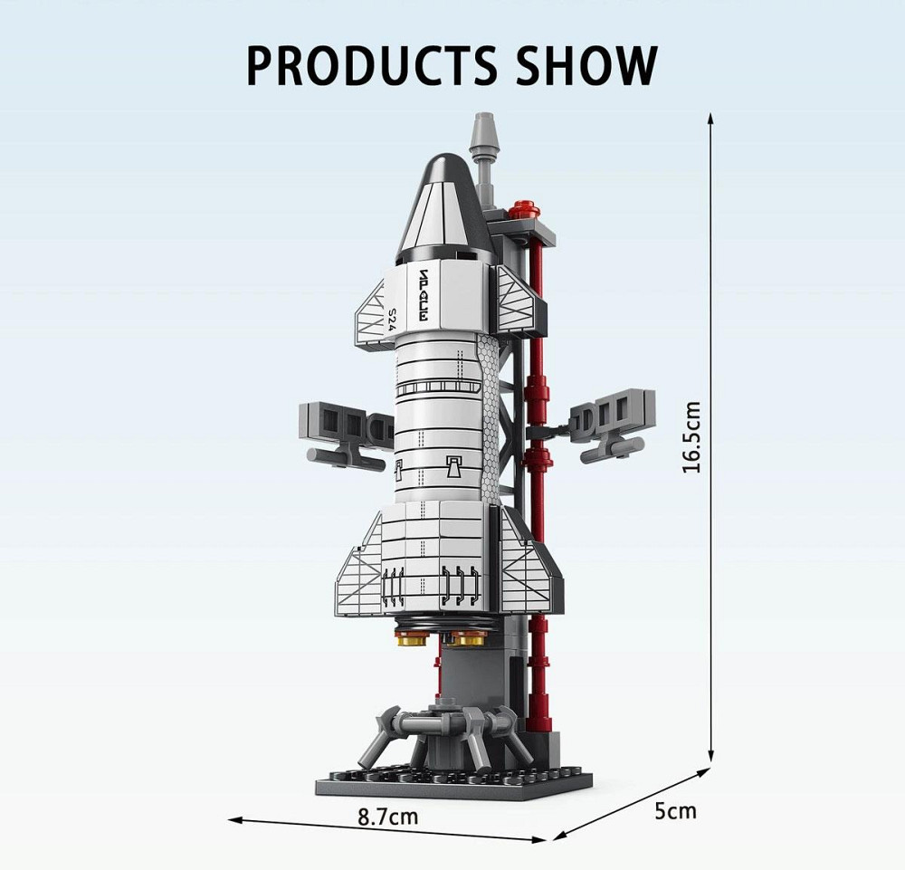 Конструктор LeleBrother космический шаттл, 107 деталь, (8882) Киев - изображение 3
