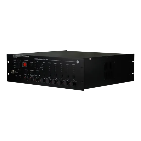 Підсилювач-контролер CMX EVAC-240, 6 зон, 19