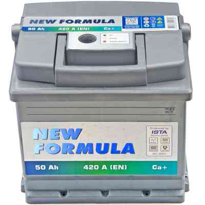 Акумулятор автомобільний NEW FORMULA 50Ah (+/-) 420EN (5502202210) Вінниця