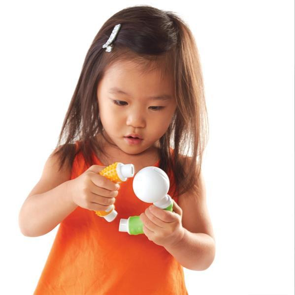 Магнітний конструктор Guidecraft Grippies Curves, 20 деталей (G8319) Харків - фото 7